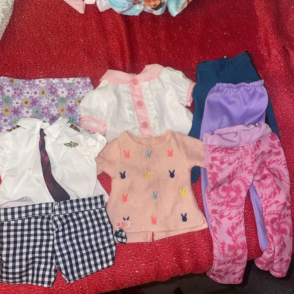 OG Battat, Off Brand Clothes Accessories 35+ Items Lot- 18-inch Dolls